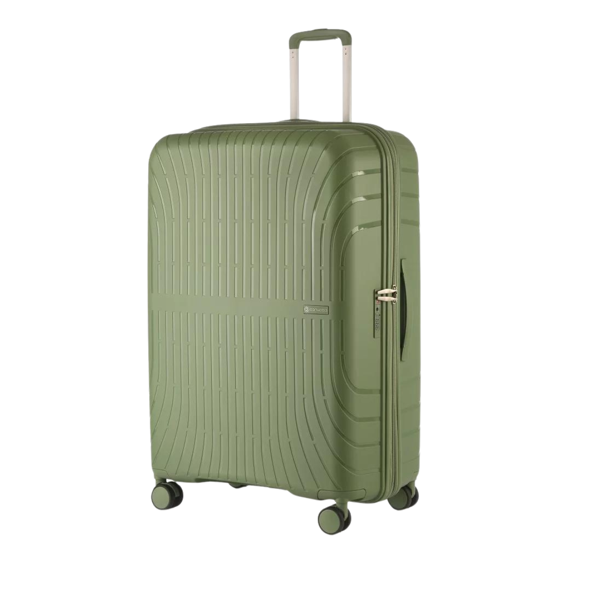 Conwood Solace hardside luggage in green