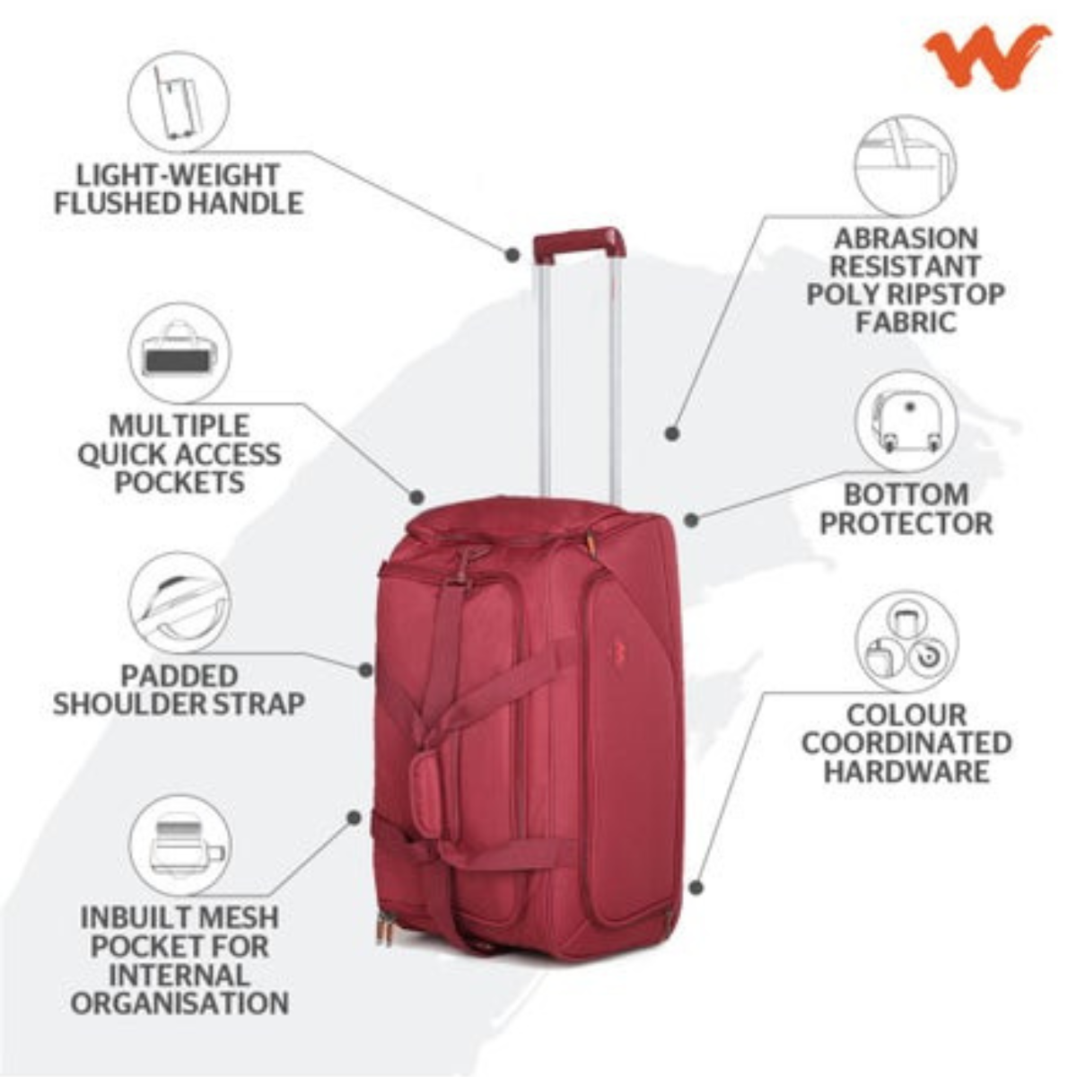 Wildcraft Atlaz Duffle