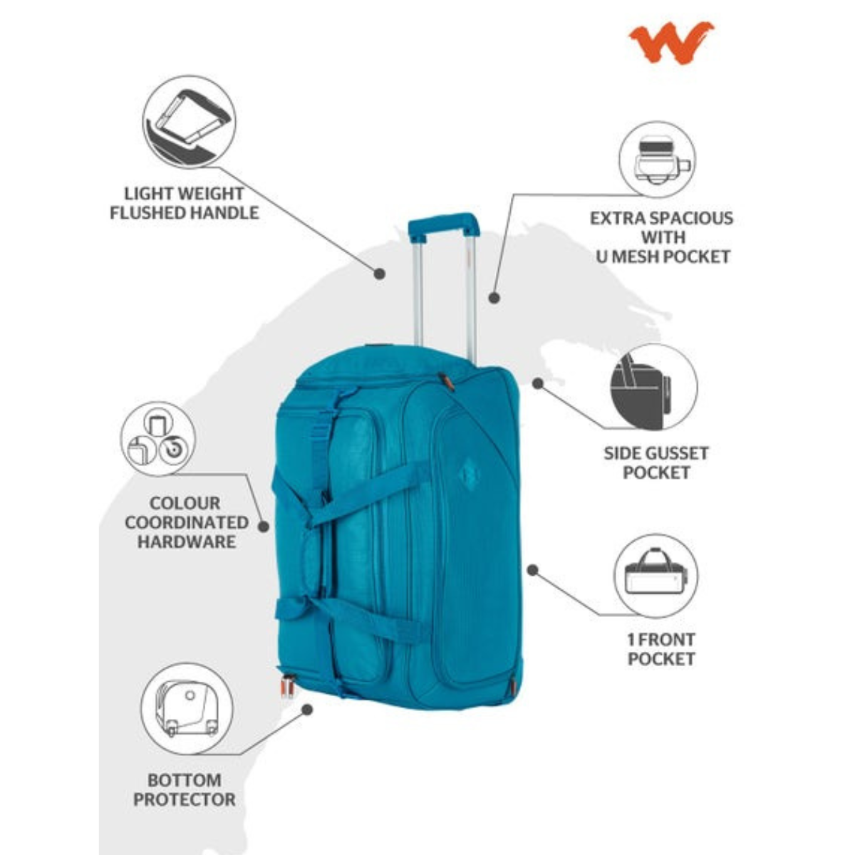 Wildcraft Atlaz Duffle
