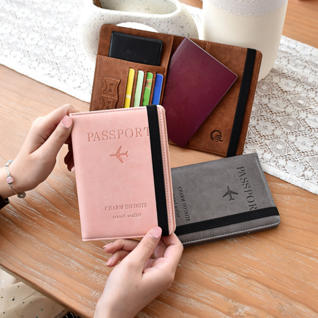 Passport Holder RFID Travel Wallet - Main Image