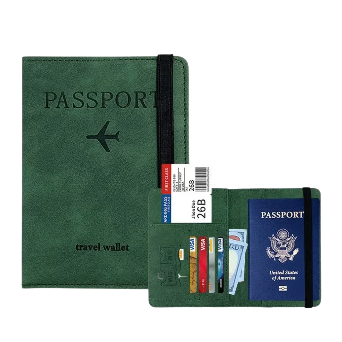 Passport Holder RFID Travel Wallet