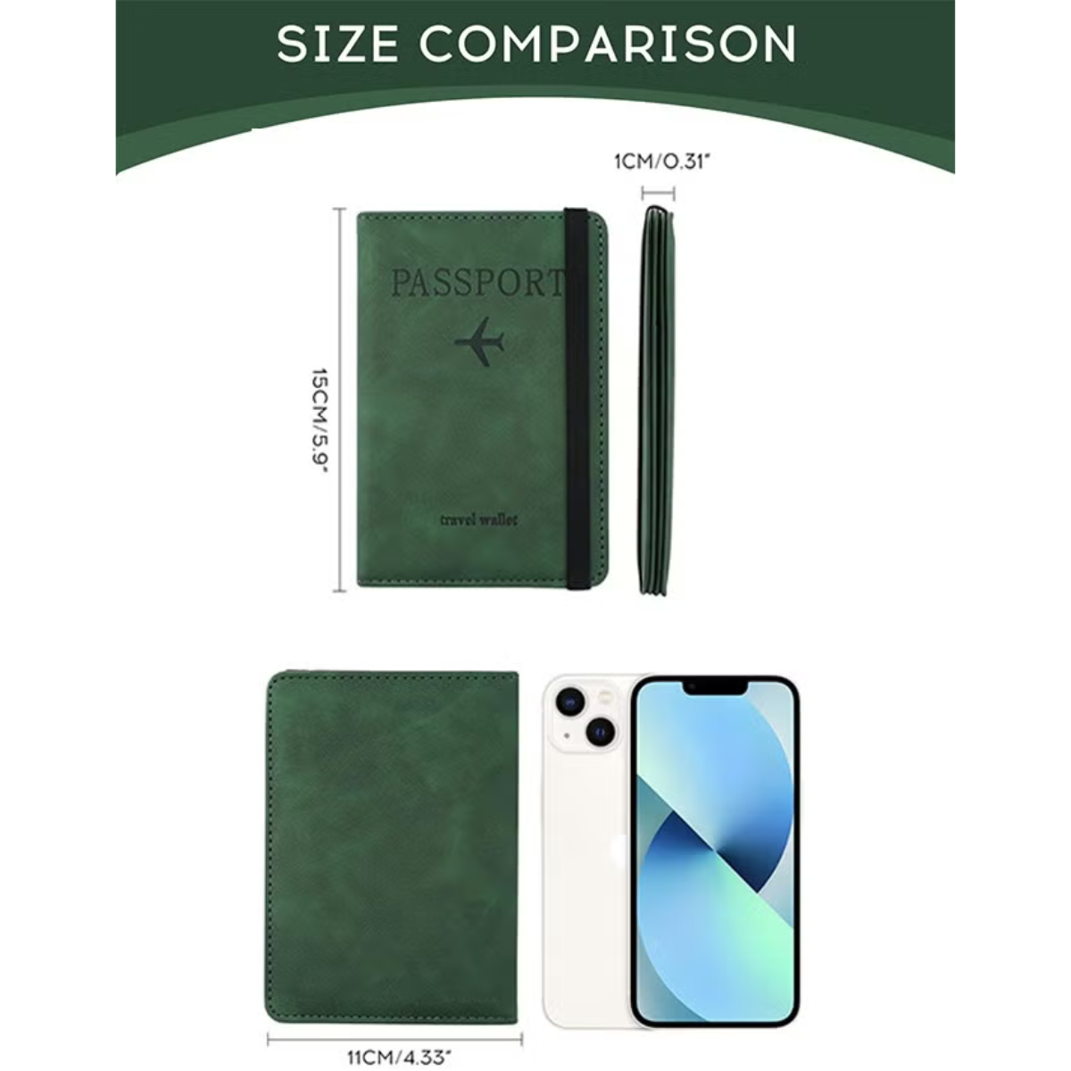 Passport Holder RFID Travel Wallet