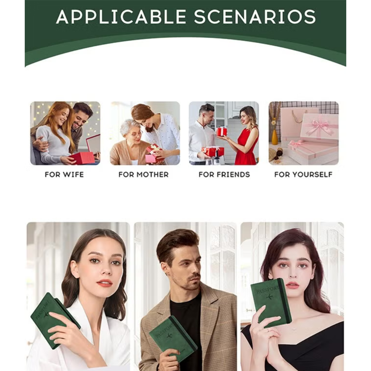 Passport Holder RFID Travel Wallet