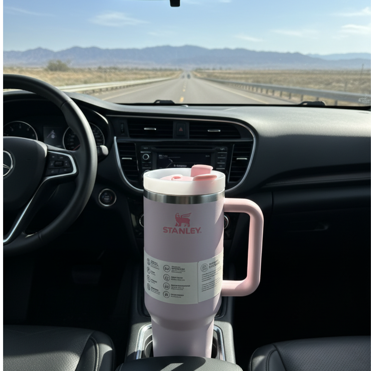 Quencher H2.0 Flowstate Tumbler 40 OZ - Pink