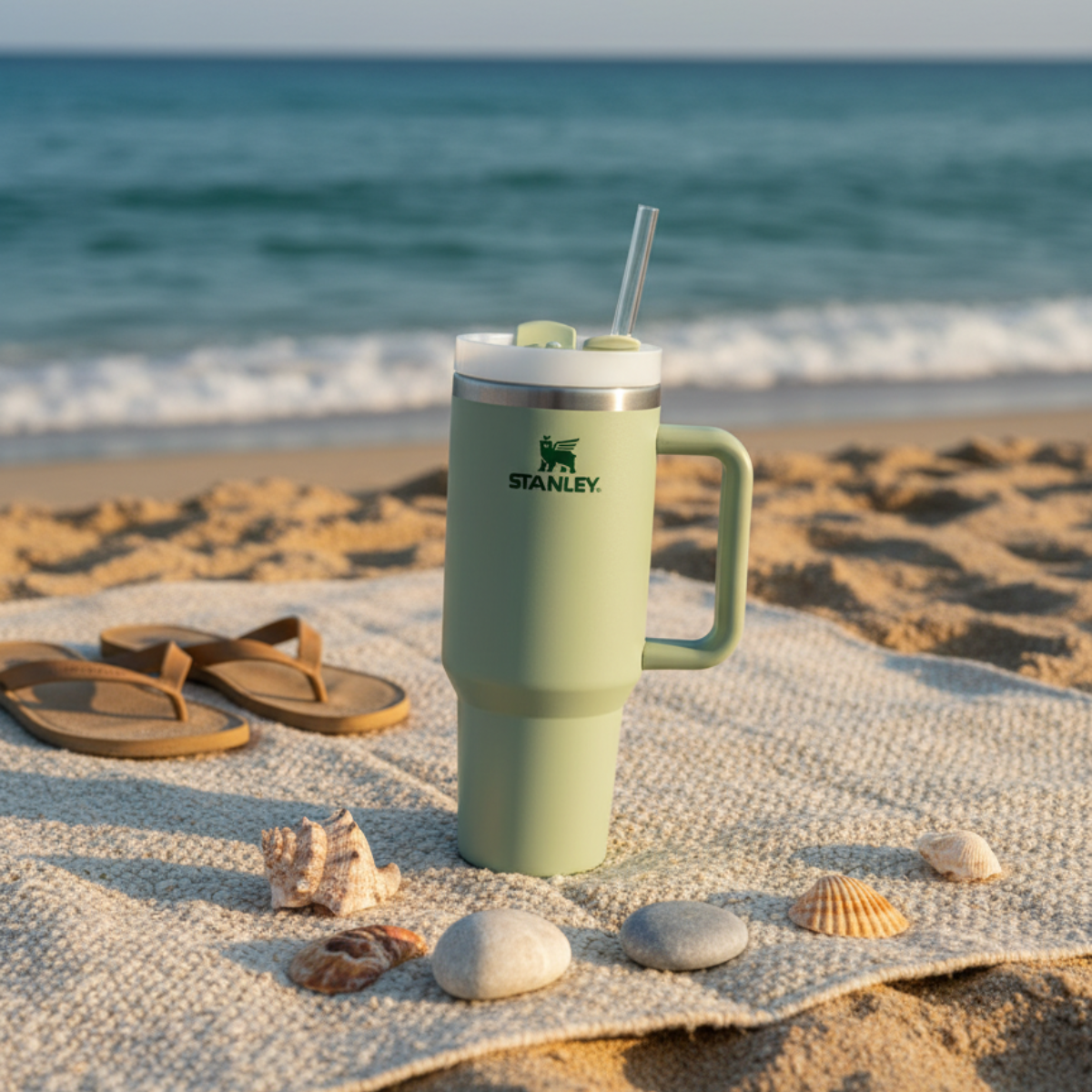 Quencher H2.0 Flowstate Tumbler 40 OZ - Green