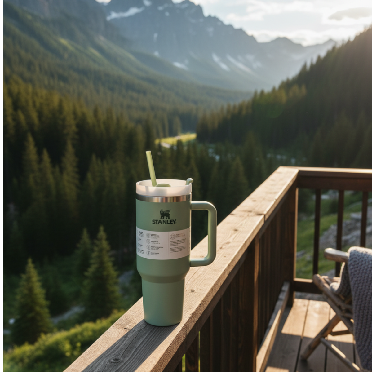 Quencher H2.0 Flowstate Tumbler 40 OZ - Green