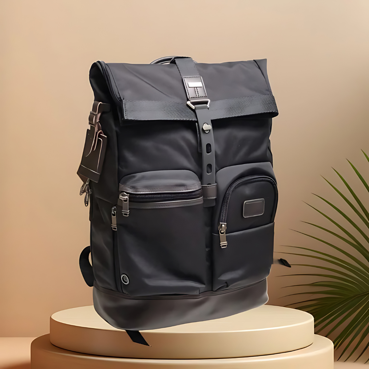 Tumi Alpha Bravo Luke Roll-Top Backpack