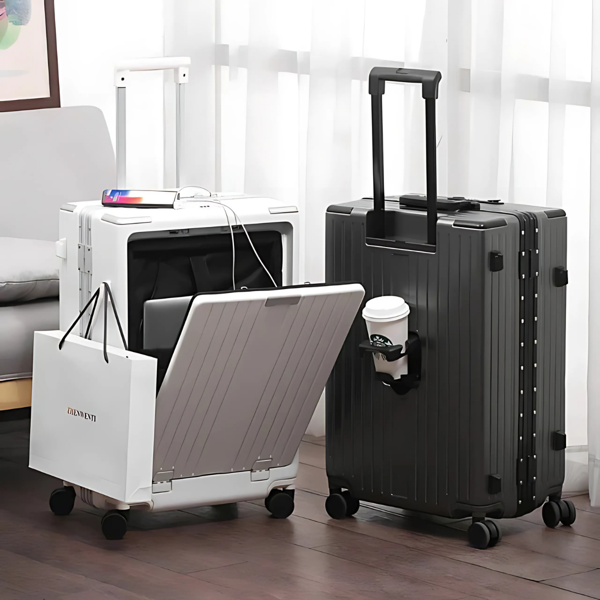 Aluminium frame luggage online