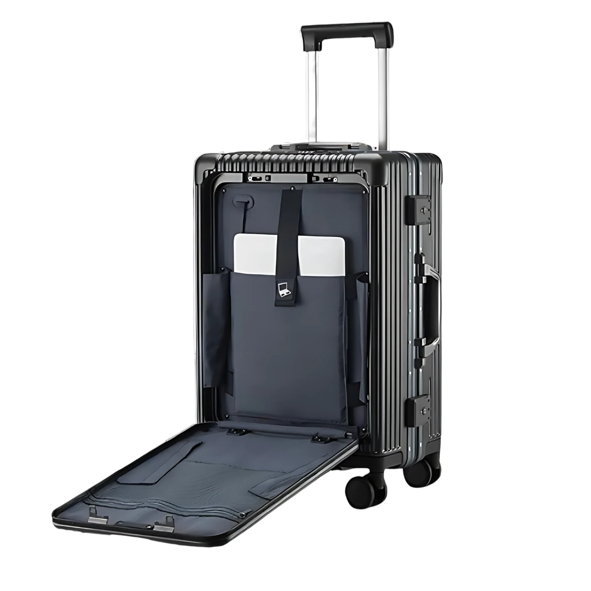 SkyLock Smart Aluminium Frame Luggage