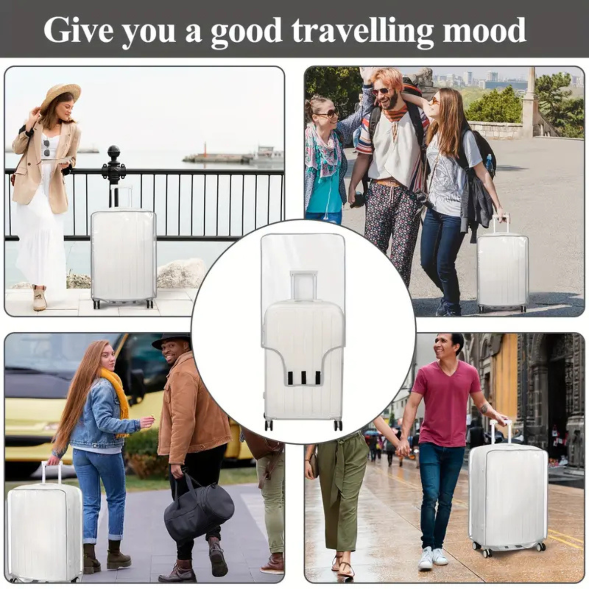 Luggage Cover PVC Transparent Protector