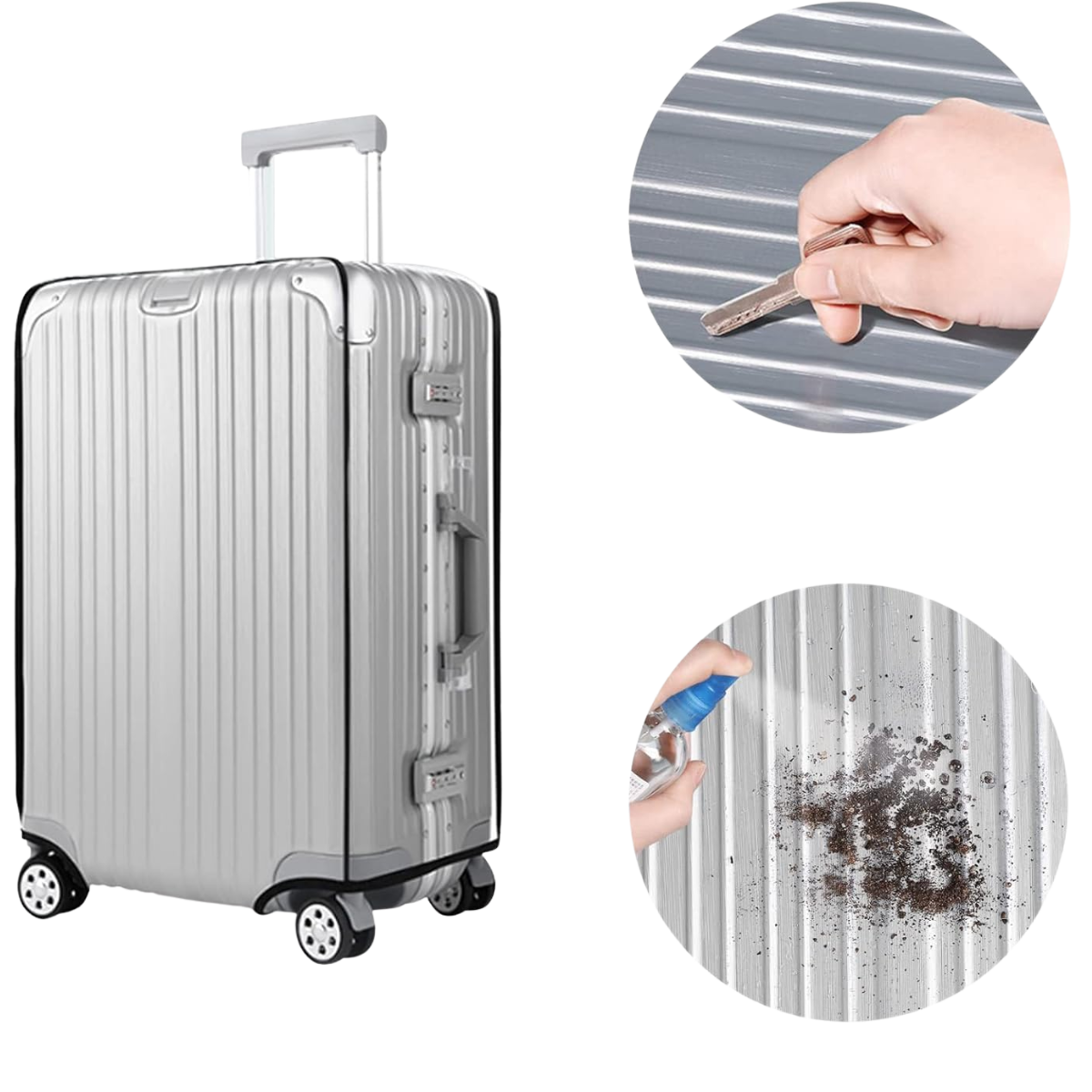 Luggage Cover PVC Transparent Protector