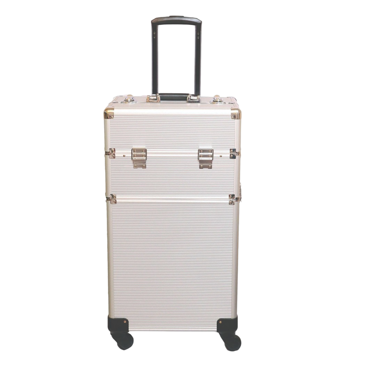 Aluminium Vanity Beauty Box With Trolley Case