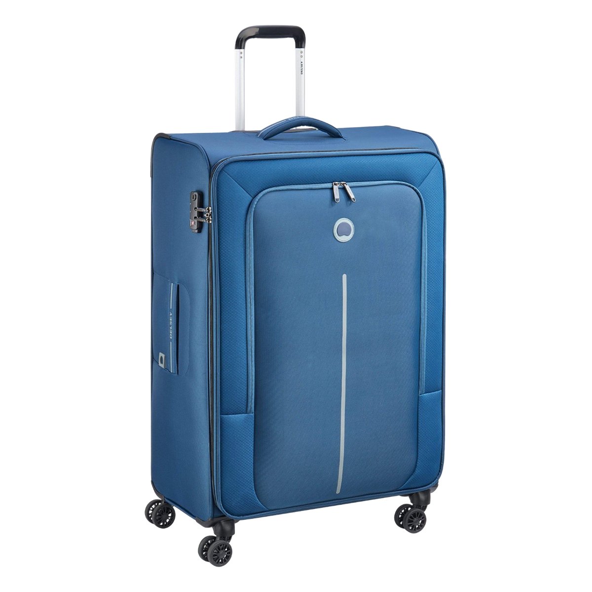 Delsey hard shell suitcases in blue