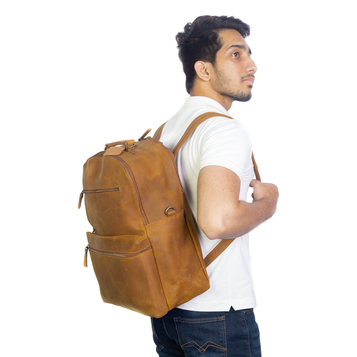 Leather Backpack