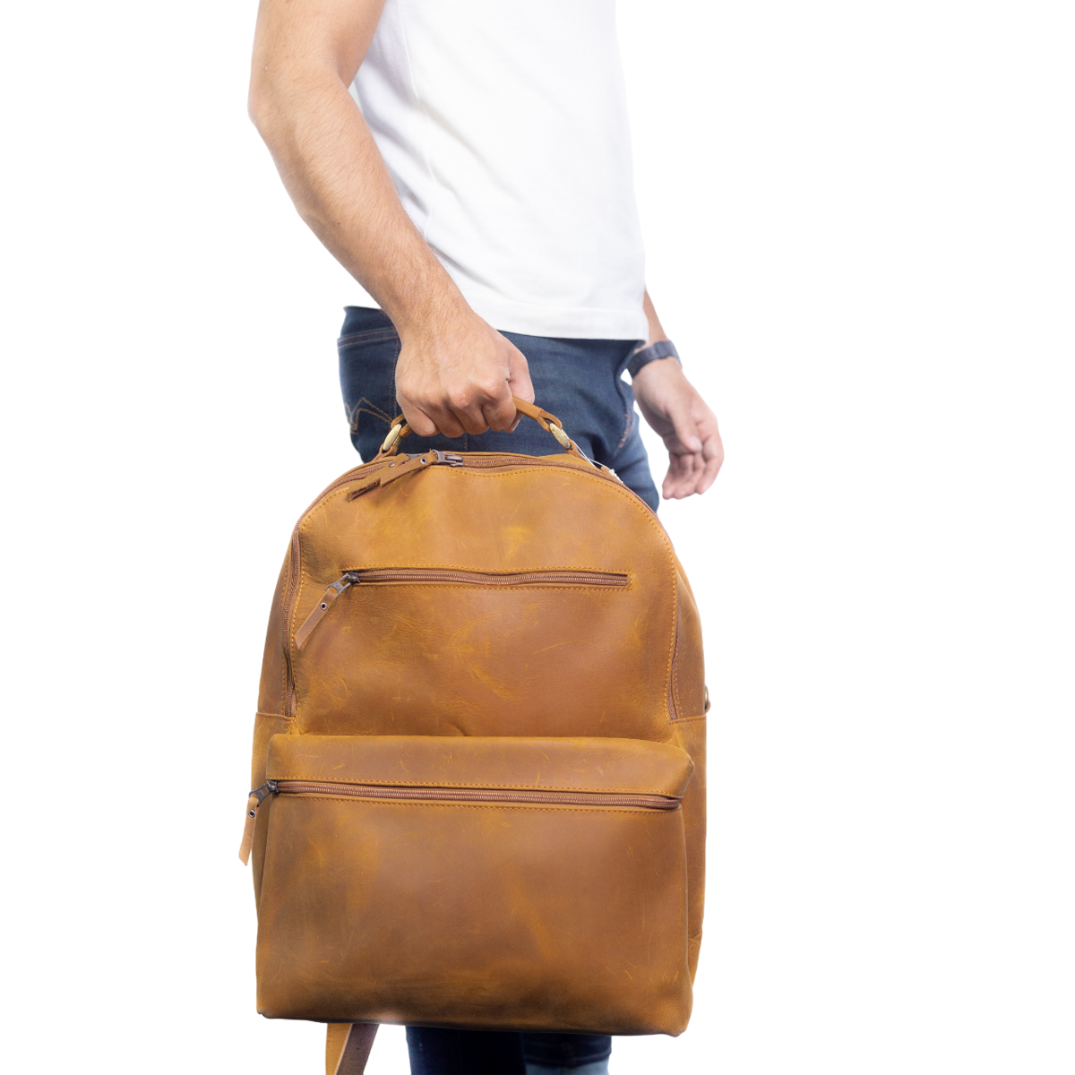 Leather Backpack