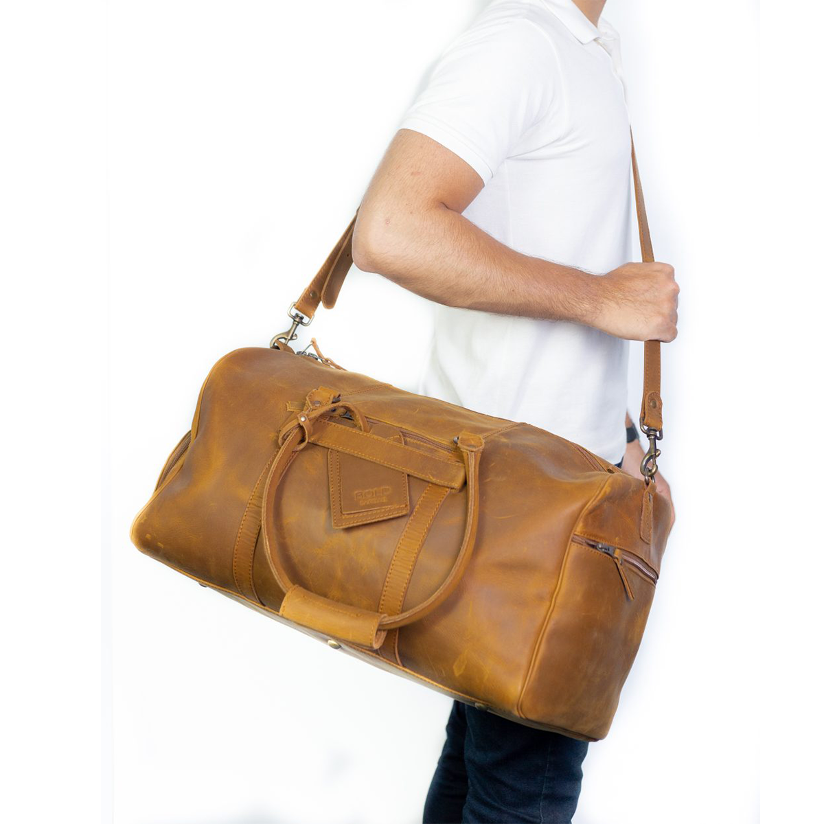 Leather Duffle Bag
