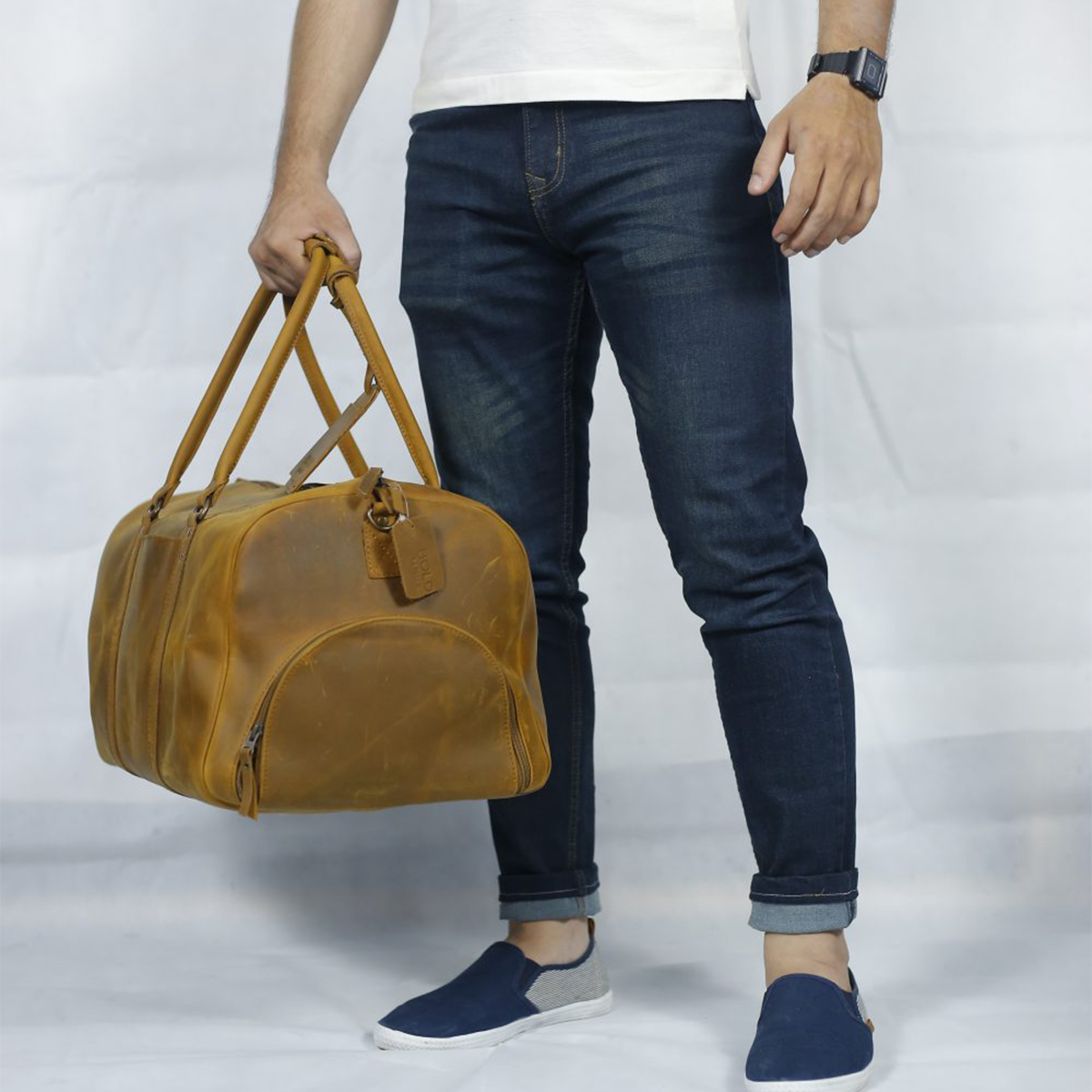 Leather Duffle Bag