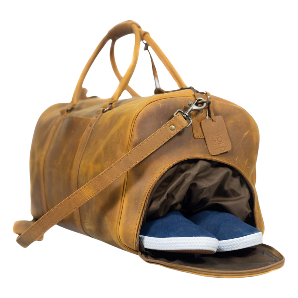 Leather Duffle Bag