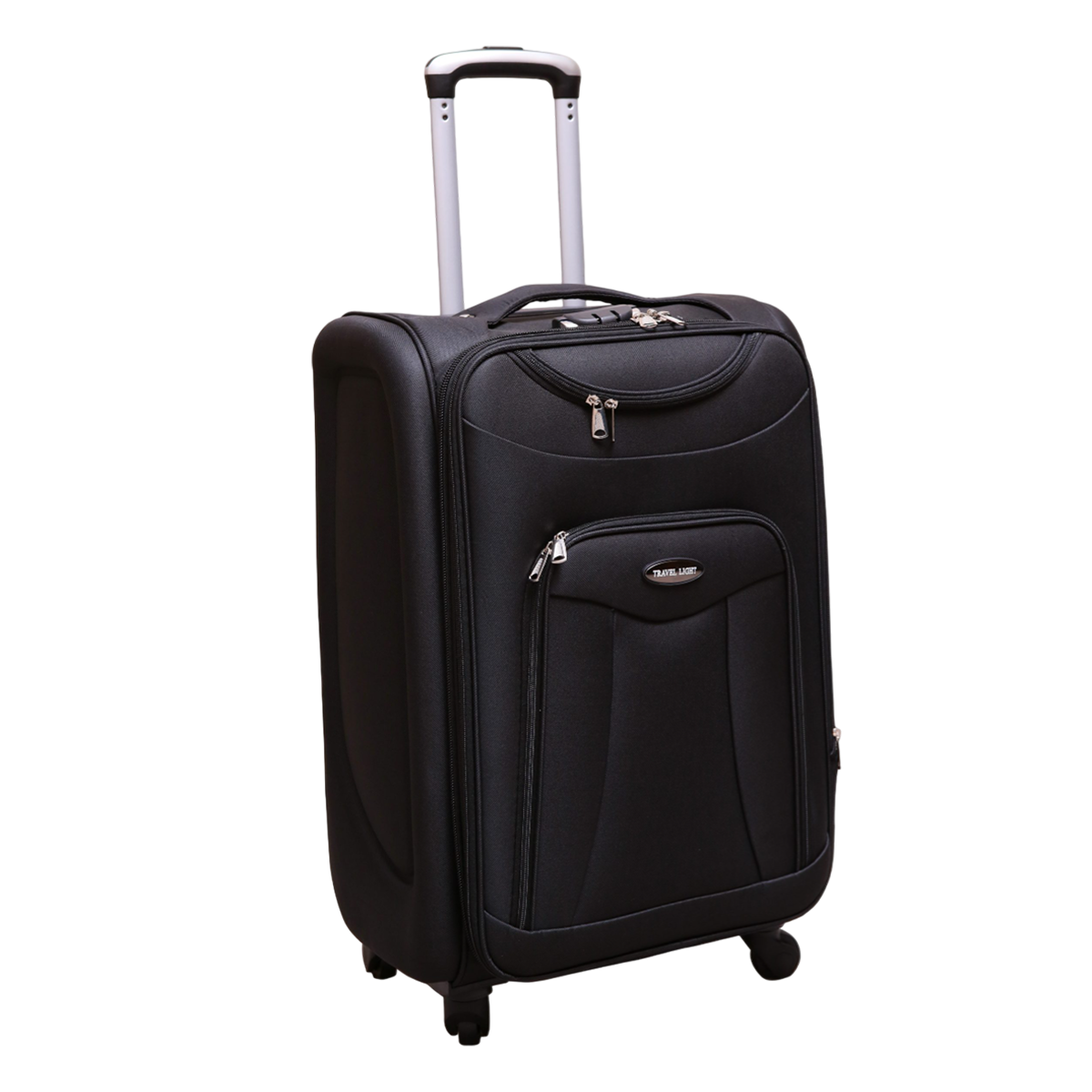 Travel Light Economy Luggage Set in Black