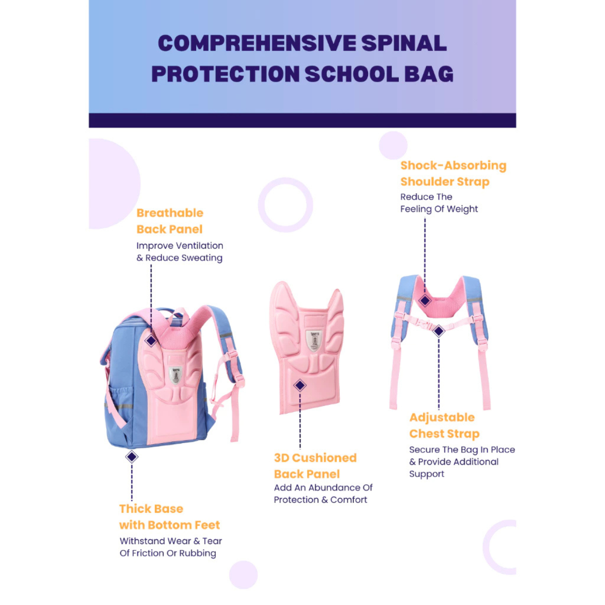 Kids Anti-Gravity Ergonomic Bag