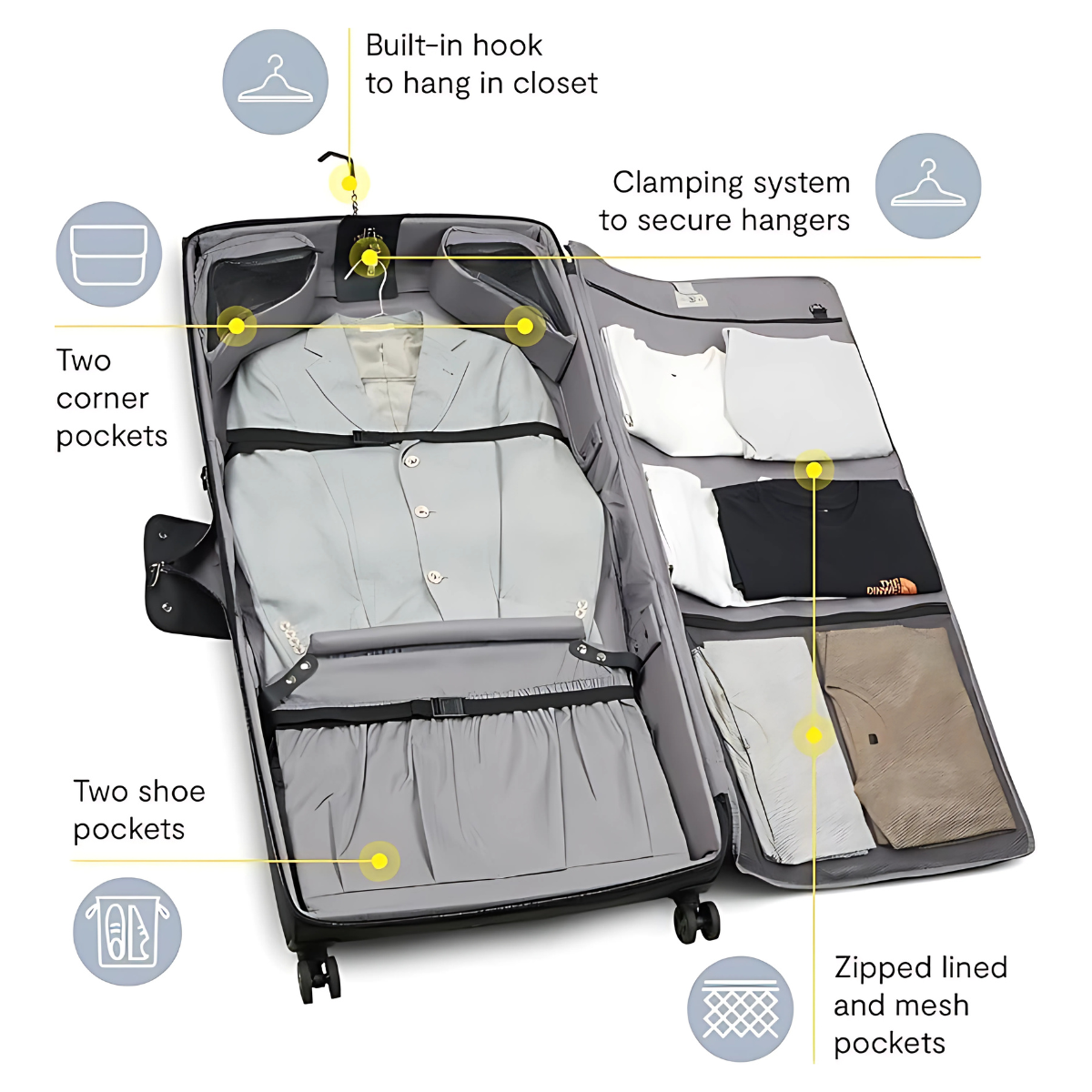 Delsey Helium Breeze 6.0 Spinner Garment Bag