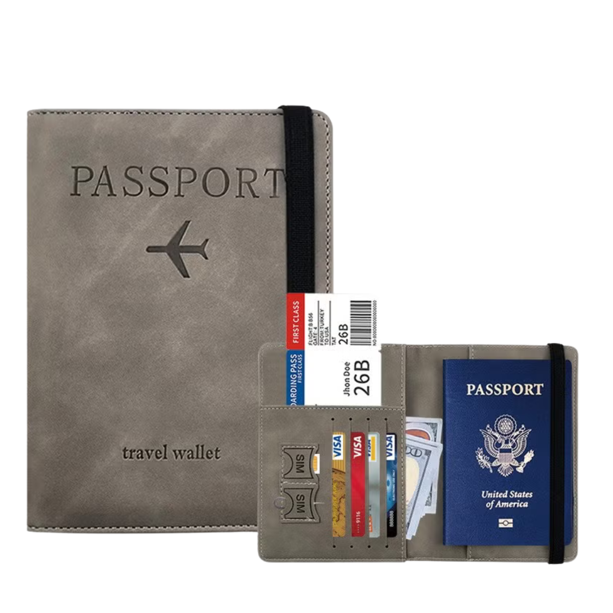 Passport Holder RFID Travel Wallet