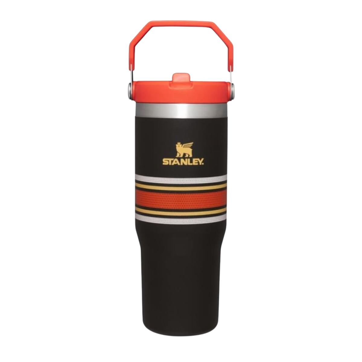 IceFlow Flip Straw Tumbler 30 OZ - Black