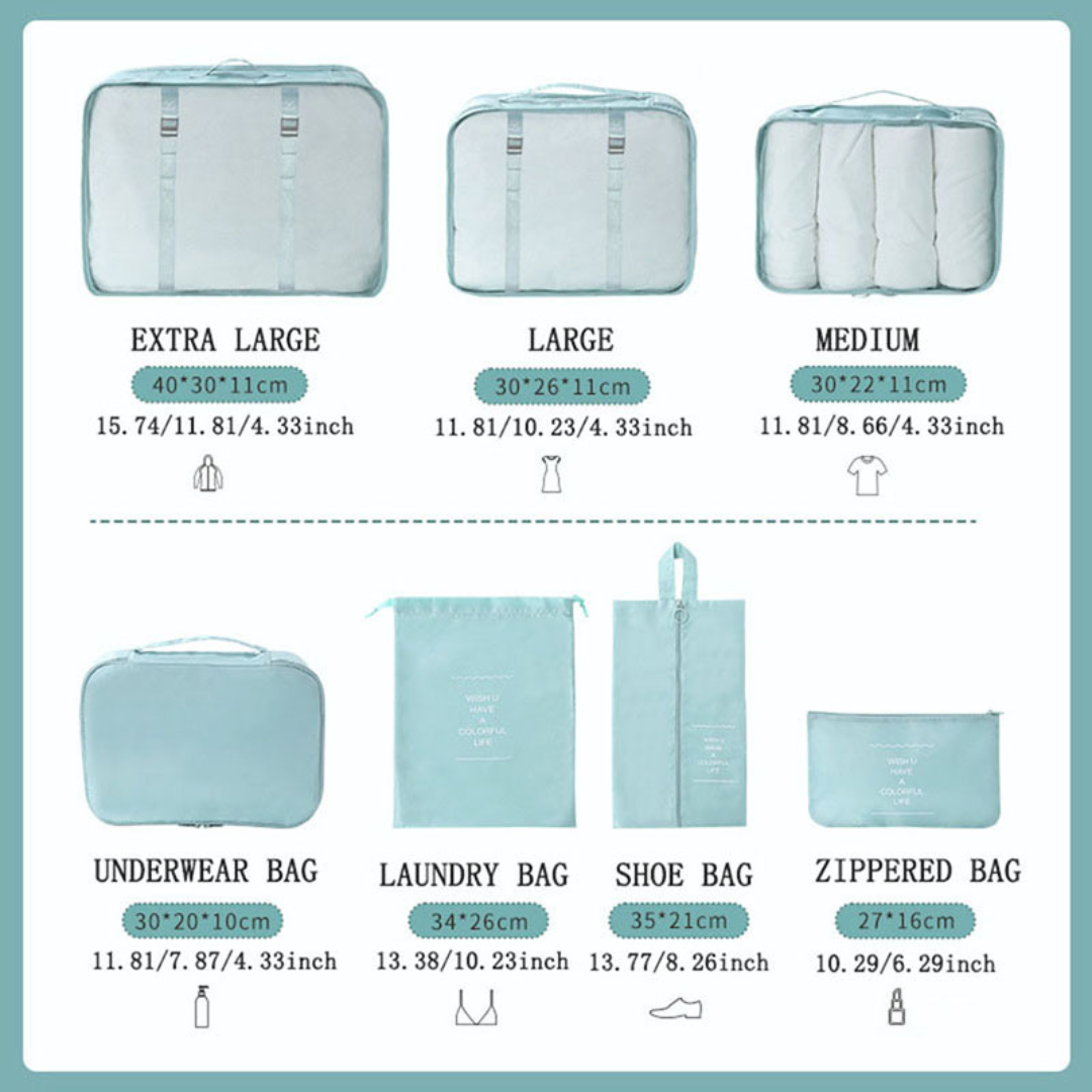 Packing Cubes 7-Pieces Set