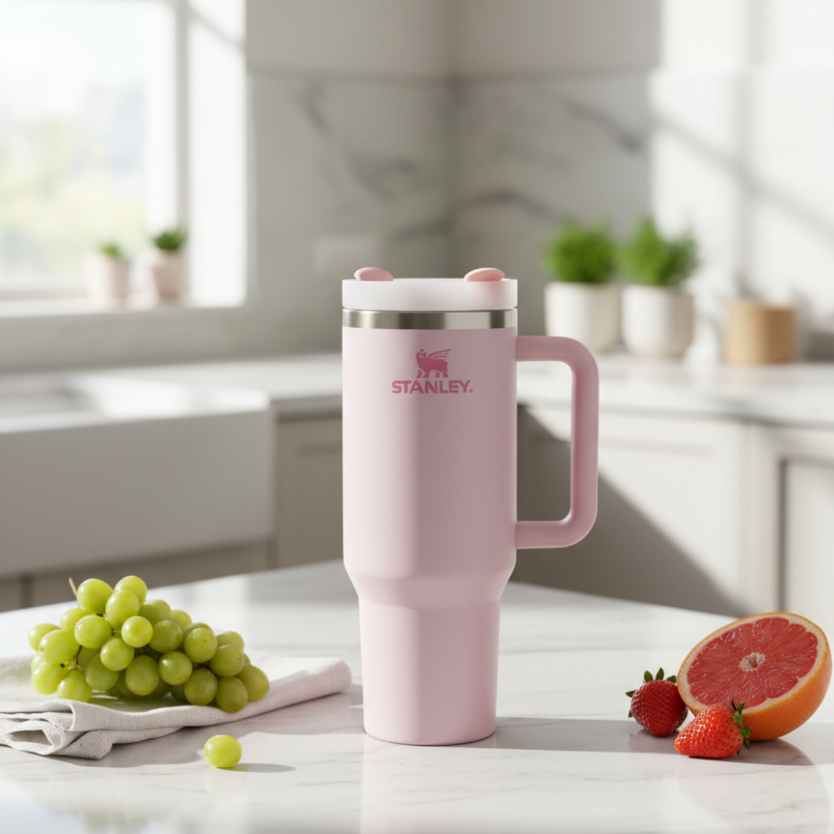 Quencher H2.0 Flowstate Tumbler 40 OZ - Pink