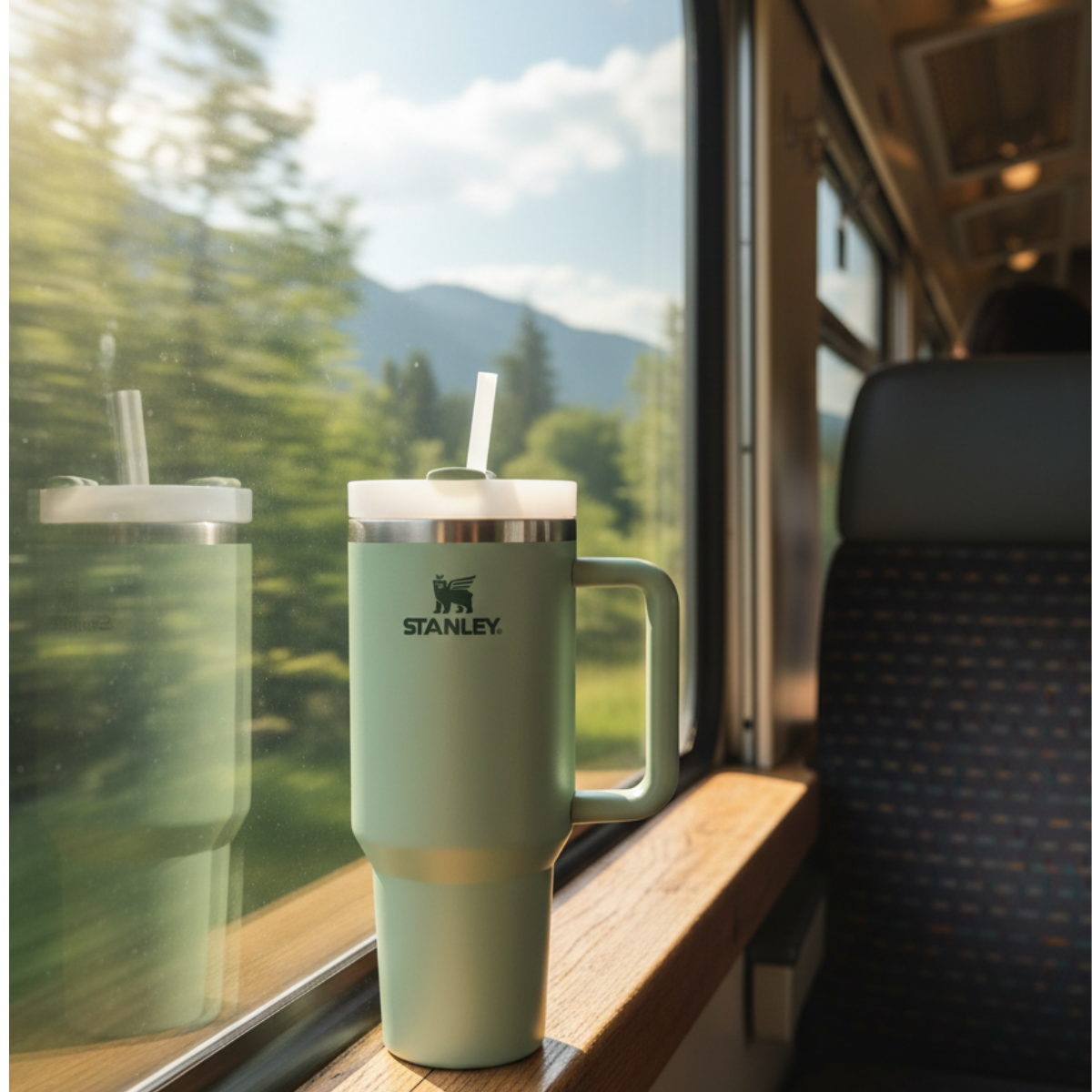 Quencher H2.0 Flowstate Tumbler 40 OZ - Green