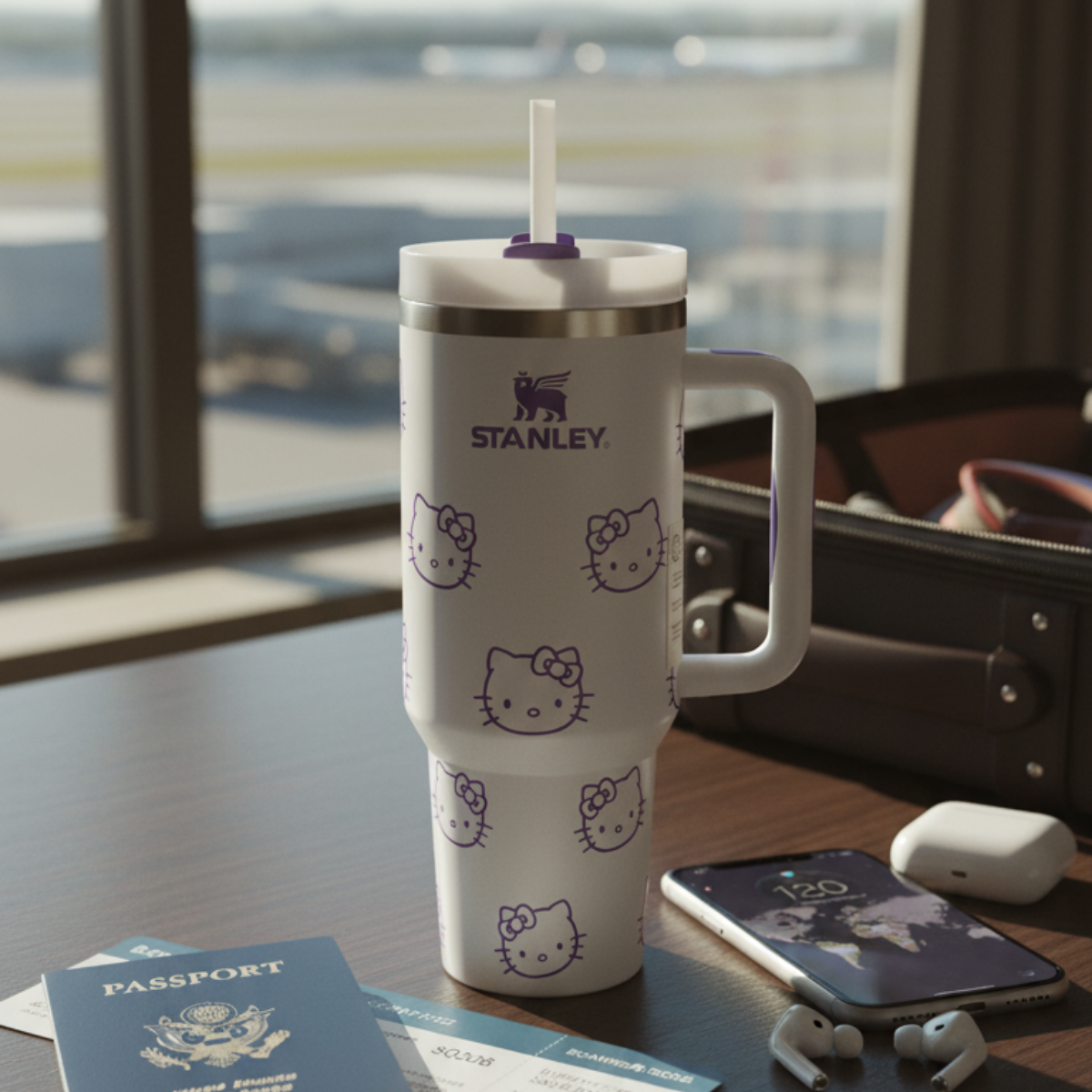 Quencher H2.0 Flowstate Tumbler 40 OZ - Hello Kitty