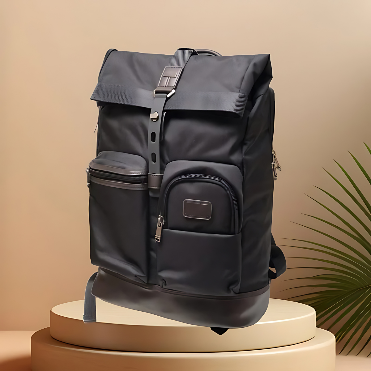 Tumi Alpha Bravo Luke Roll-Top Backpack