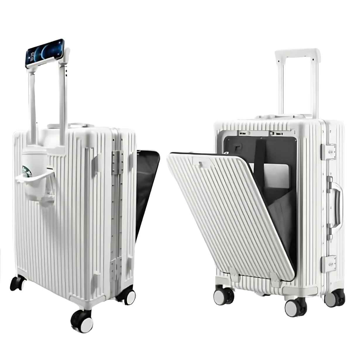 SkyLock Smart Aluminium Frame Luggage