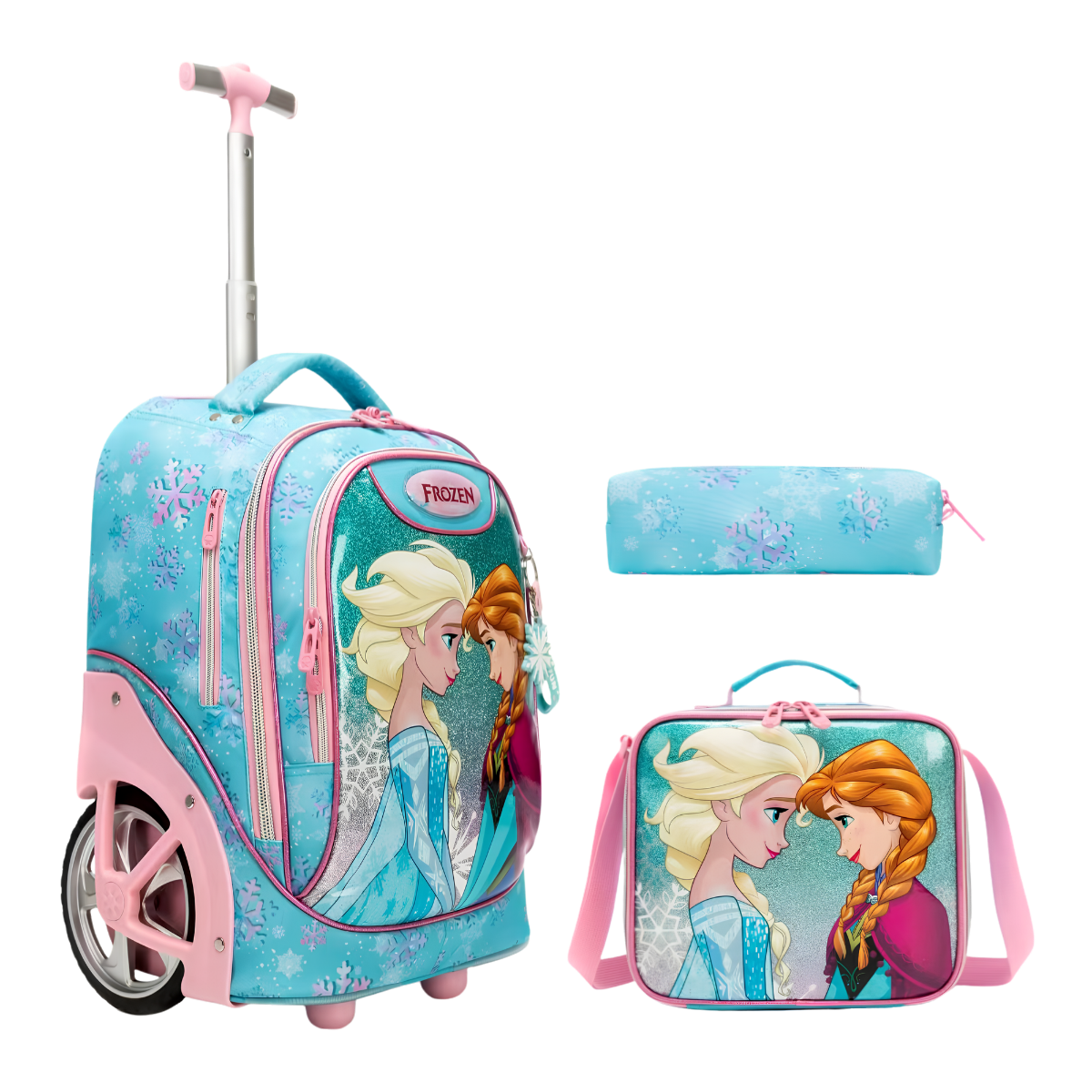 Kids School Rolling Backpack Kit