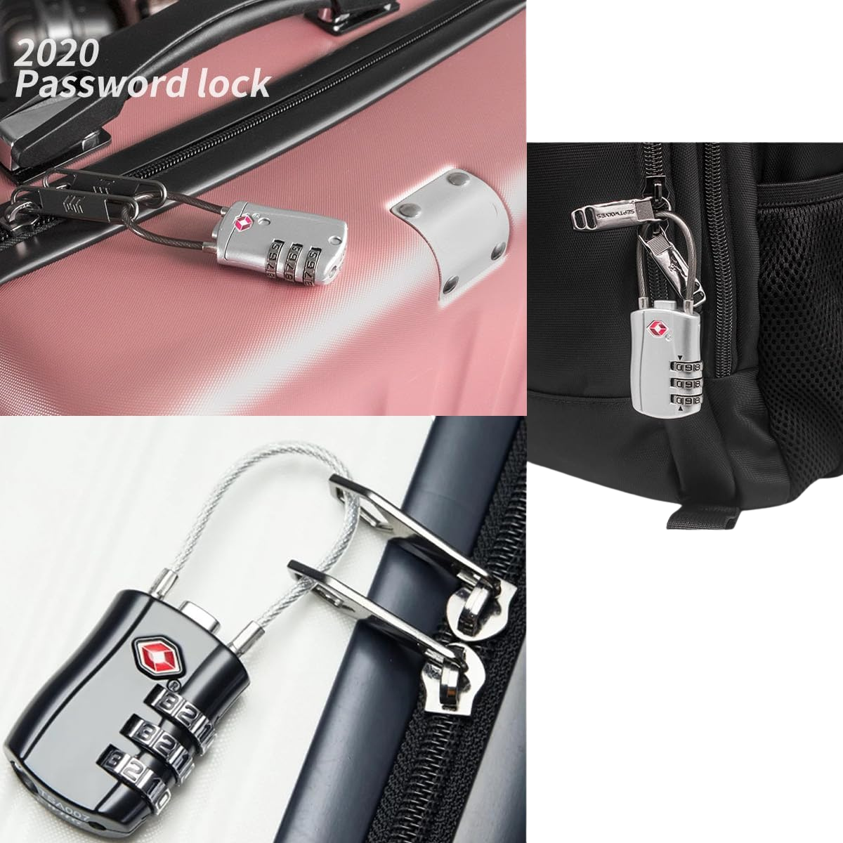 TSA Approved Cable Luggage Lock