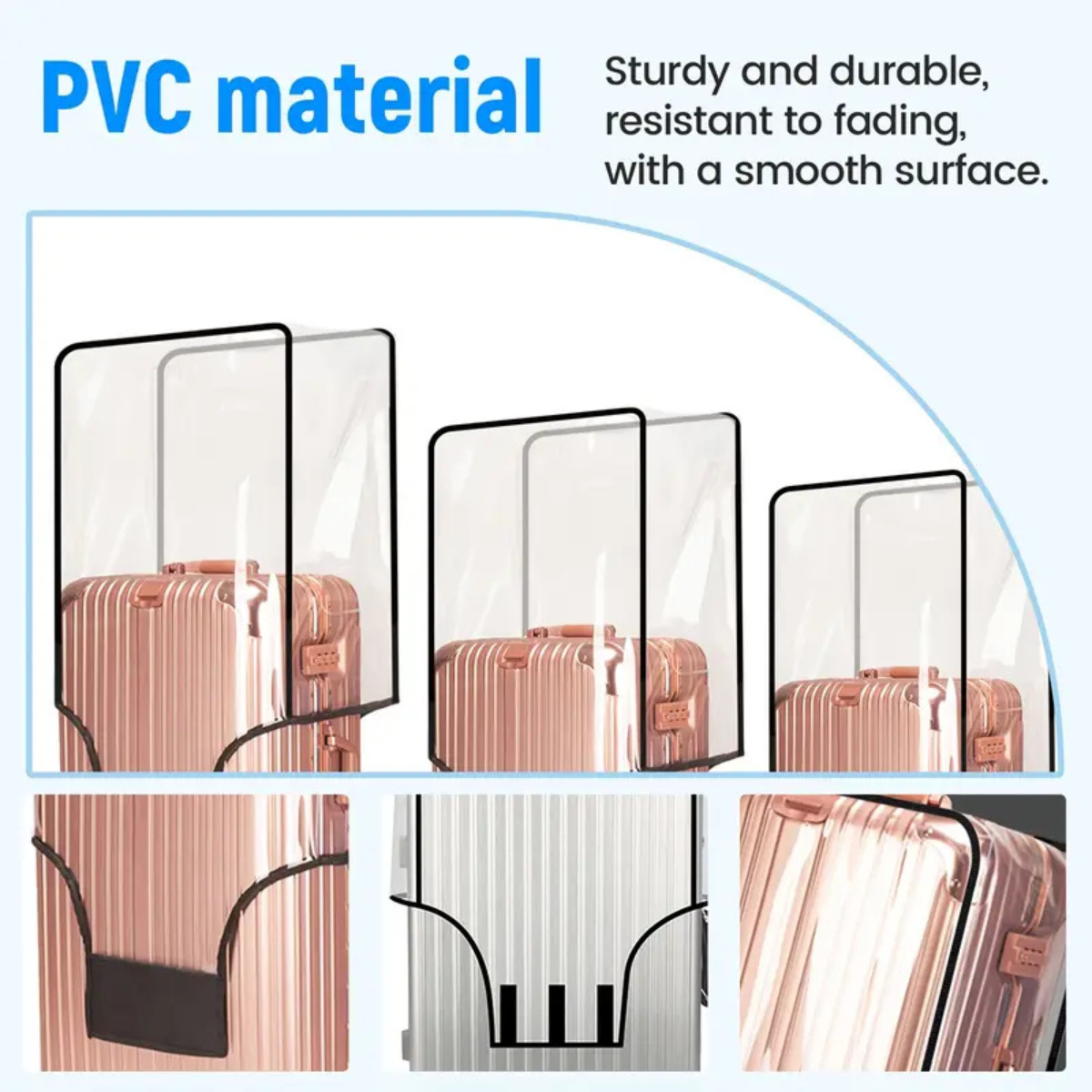 Luggage Cover PVC Transparent Protector