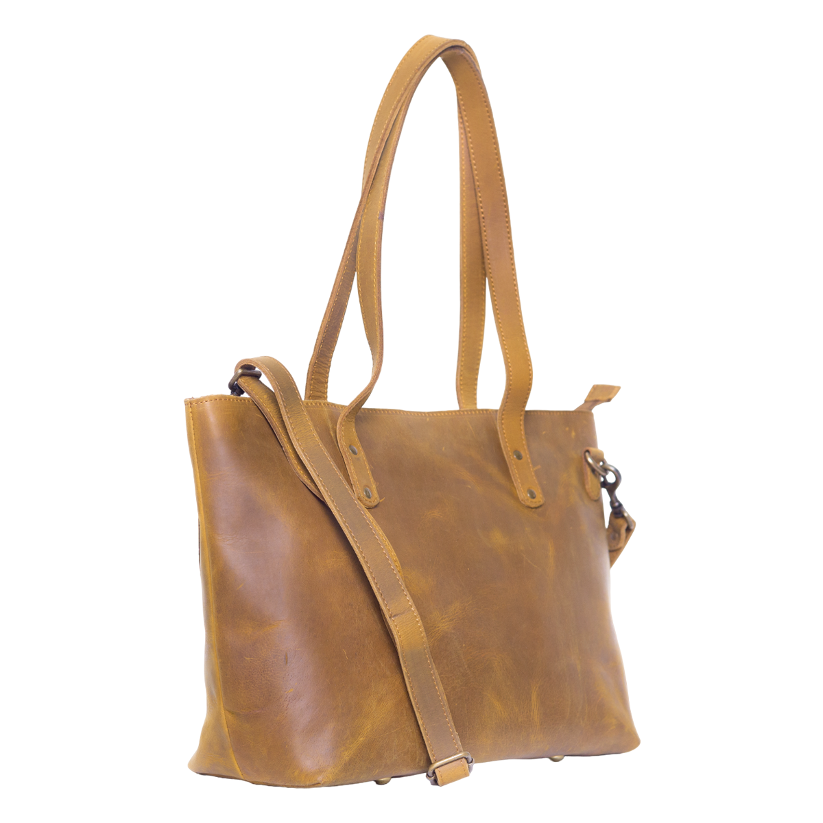 Leather Tote Bag - Laptop Edition