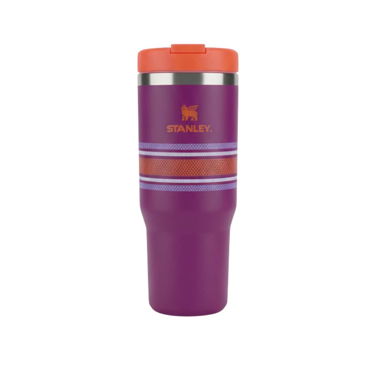 IceFlow Flip Straw Tumbler 30 OZ - Purple